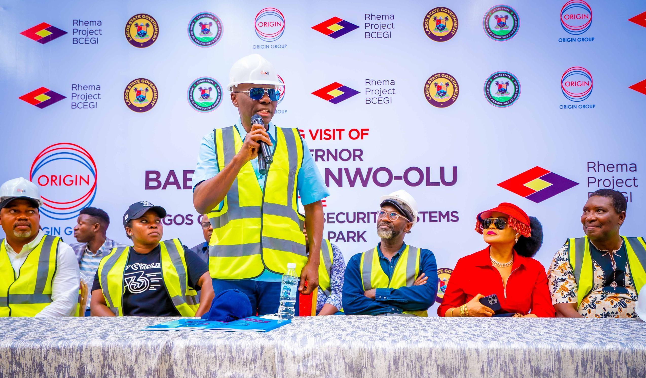 LAGOS FOOD LOGISTICS HUB, PSYCHIATRIC HOSPITAL READY NEXT YEAR, SAYS SANWO-OLU